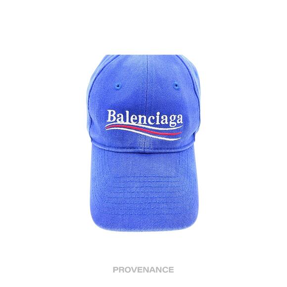 🔴 Balenciaga Political Campaign Cap Hat - Archetype Blue - Picture 7 of 11